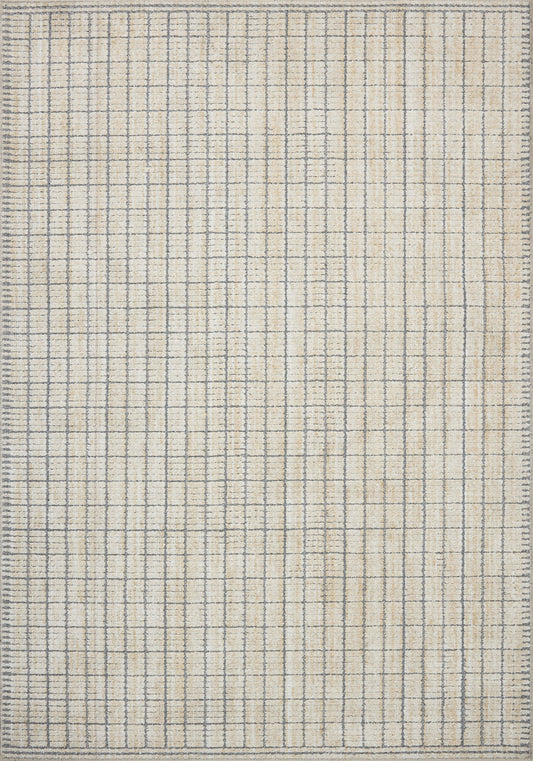 Amber Lewis x Loloi Bexley  Slate Natural Contemporary