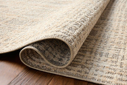 Amber Lewis x Loloi Bexley  Natural Dove Contemporary