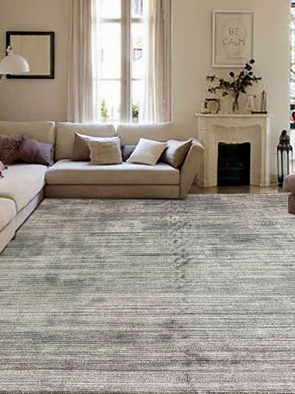 Artisan Heather Black Silver Transitional Loom Rug - Rugs - Artisan - Atlanta Designer Rugs