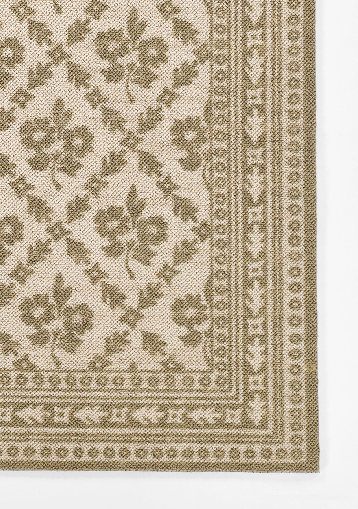 Momeni Bibury  Green  Transitional