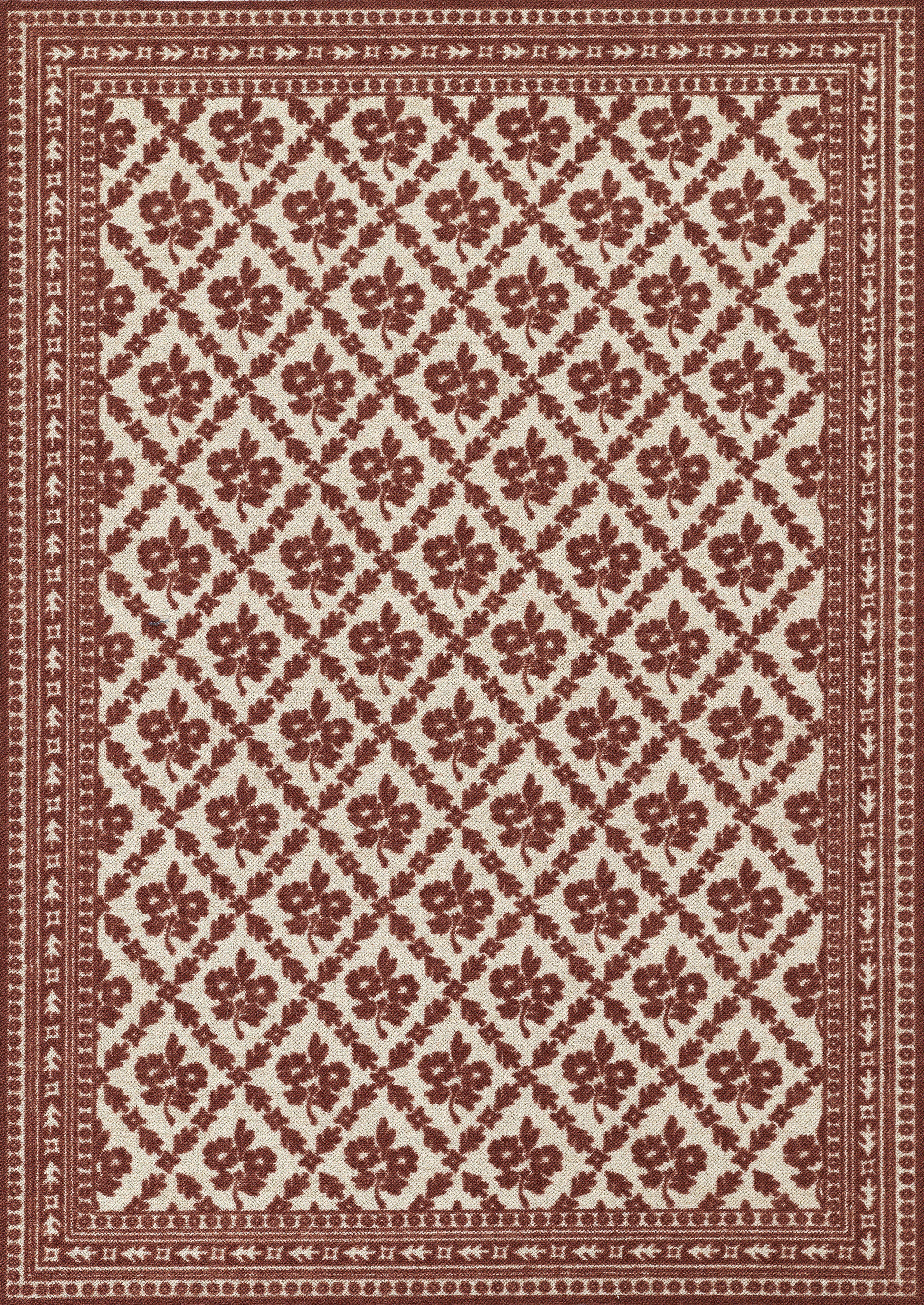 Momeni Bibury  Red  Transitional