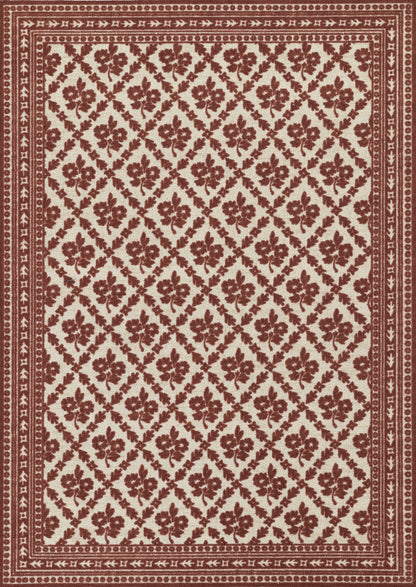 Momeni Bibury  Red  Transitional