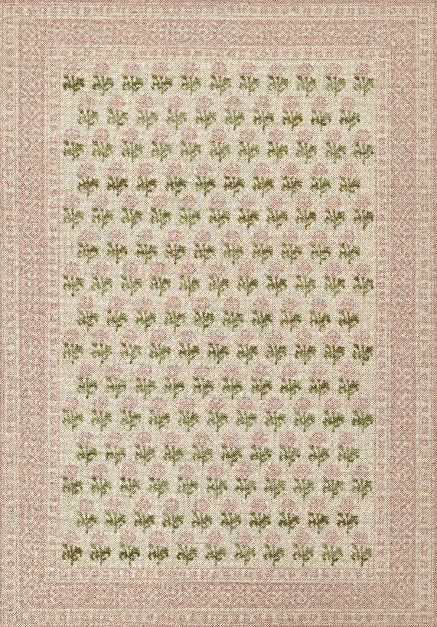 Momeni Bibury  Pink  Transitional