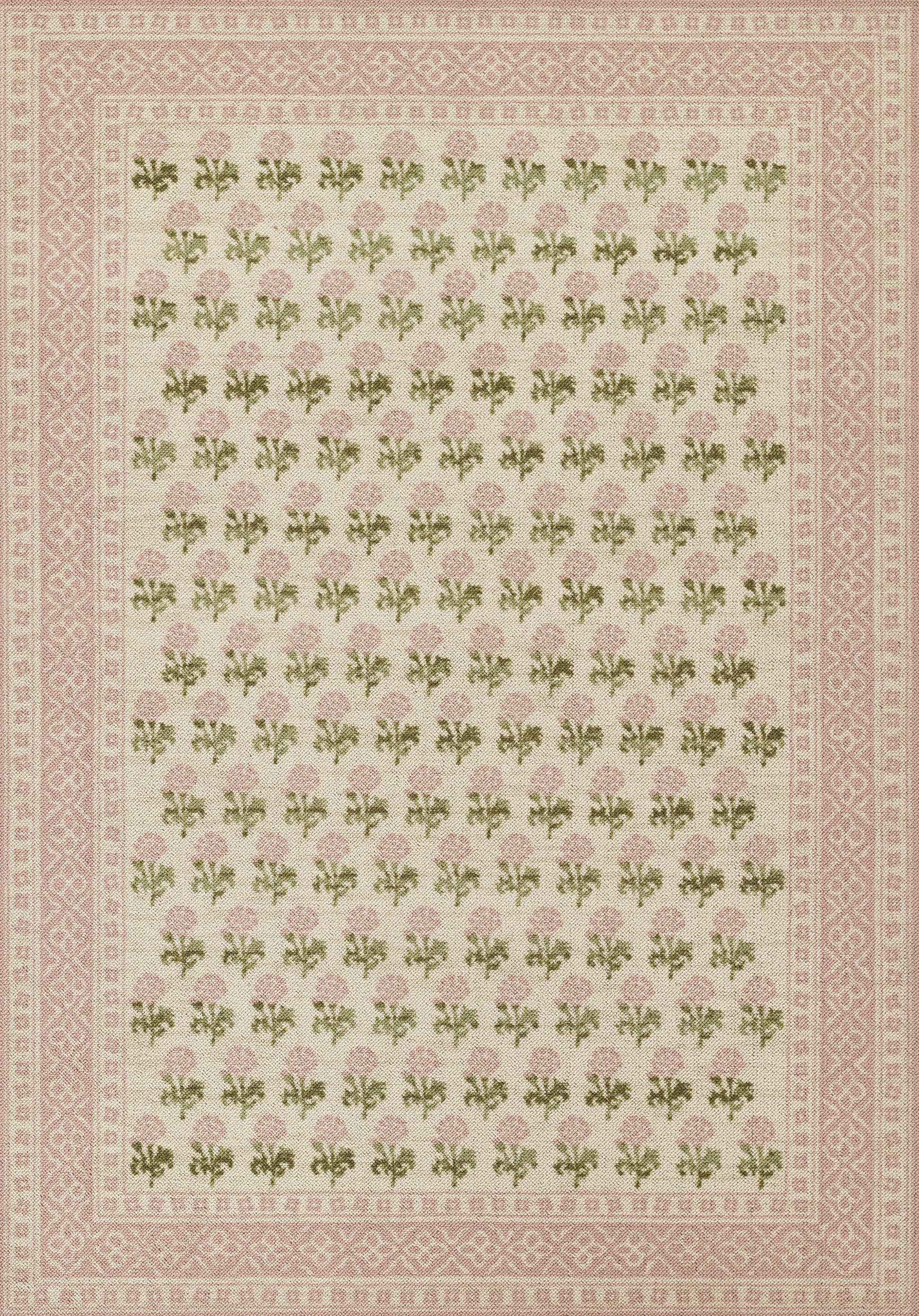 Momeni Bibury  Pink  Transitional