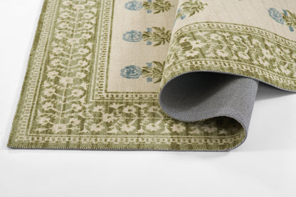 Momeni Bibury  Green  Transitional