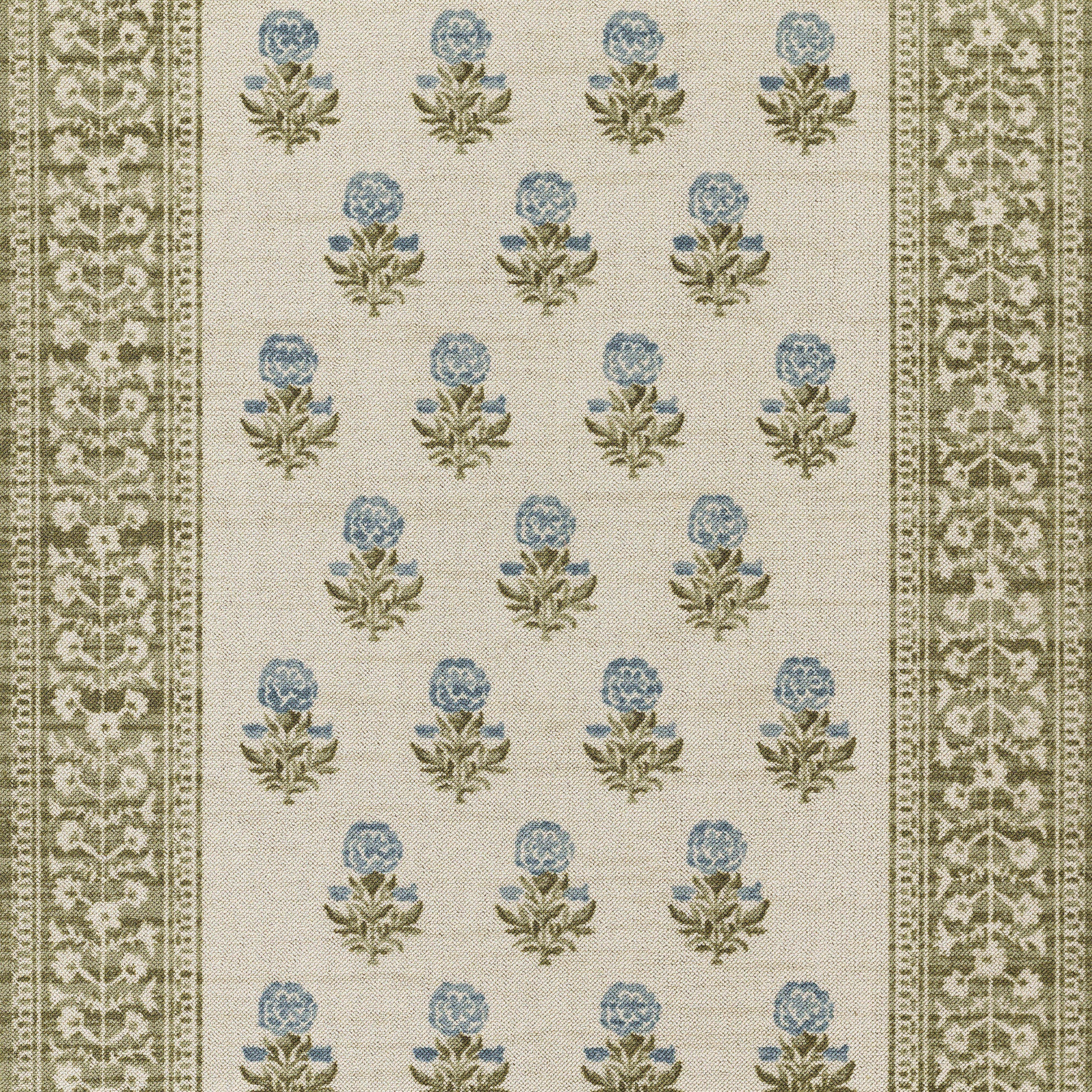 Momeni Bibury  Green  Transitional