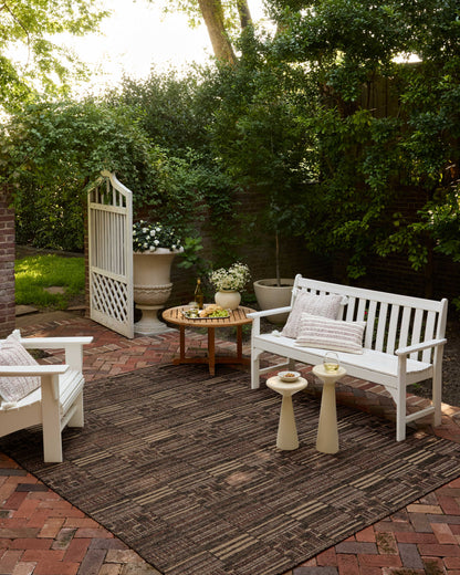 Loloi II Birch  Spice Tobacco Indoor/Outdoor