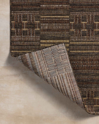 Loloi II Birch  Spice Tobacco Indoor/Outdoor