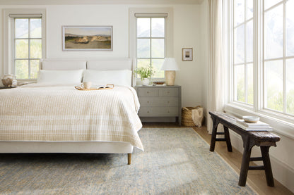 Angela Rose x Loloi Blake  Sky Beige Transitional