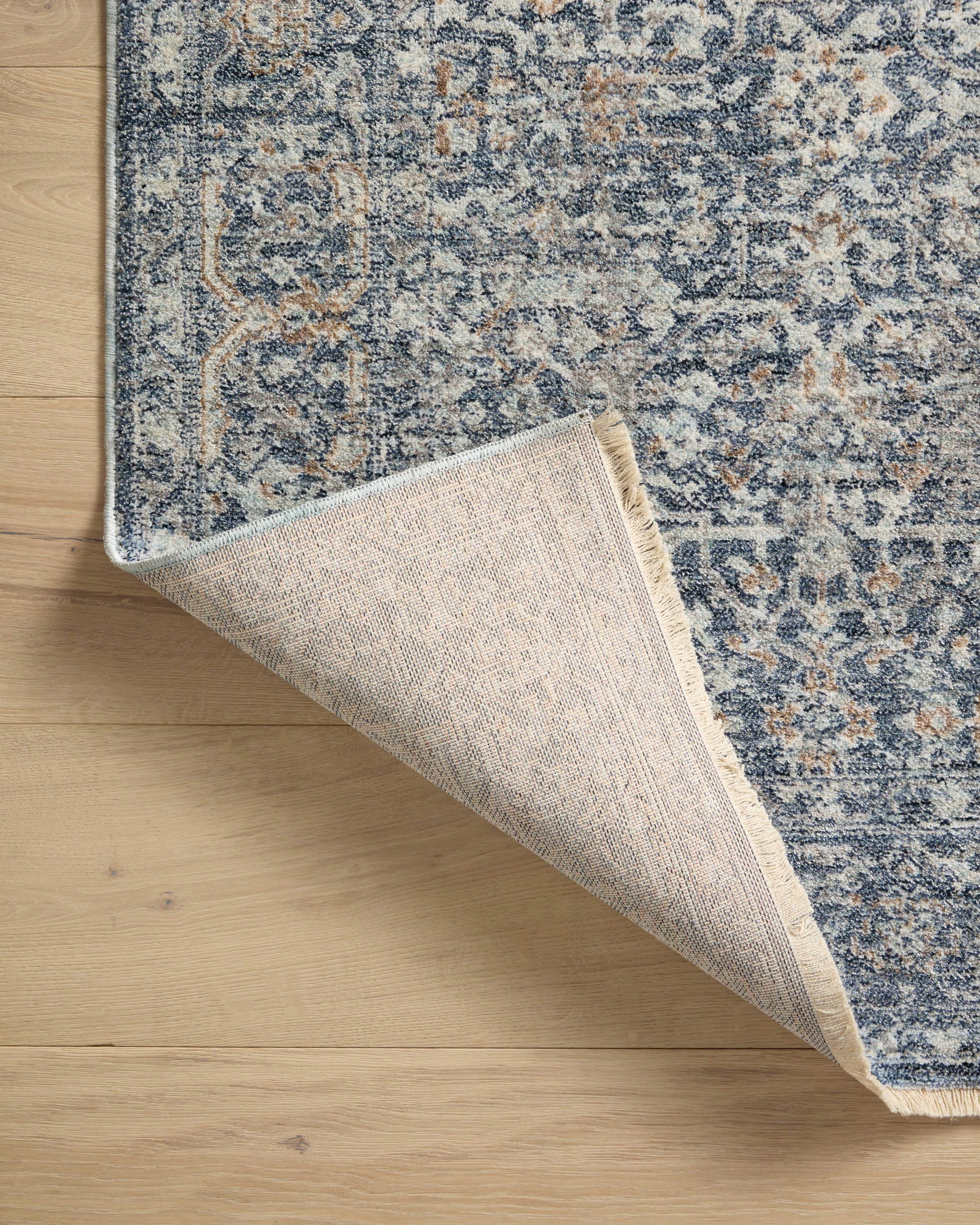 Angela Rose x Loloi Blake  Denim Taupe Transitional