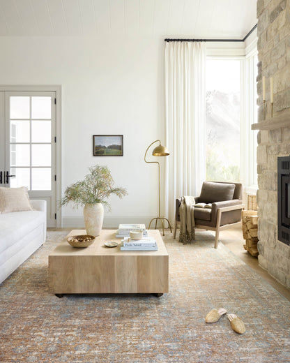 Angela Rose x Loloi Blake  Sand Sky Transitional