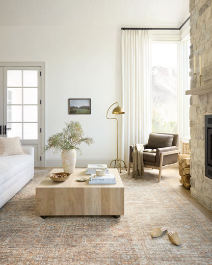 Angela Rose x Loloi Blake  Oatmeal Spice Transitional