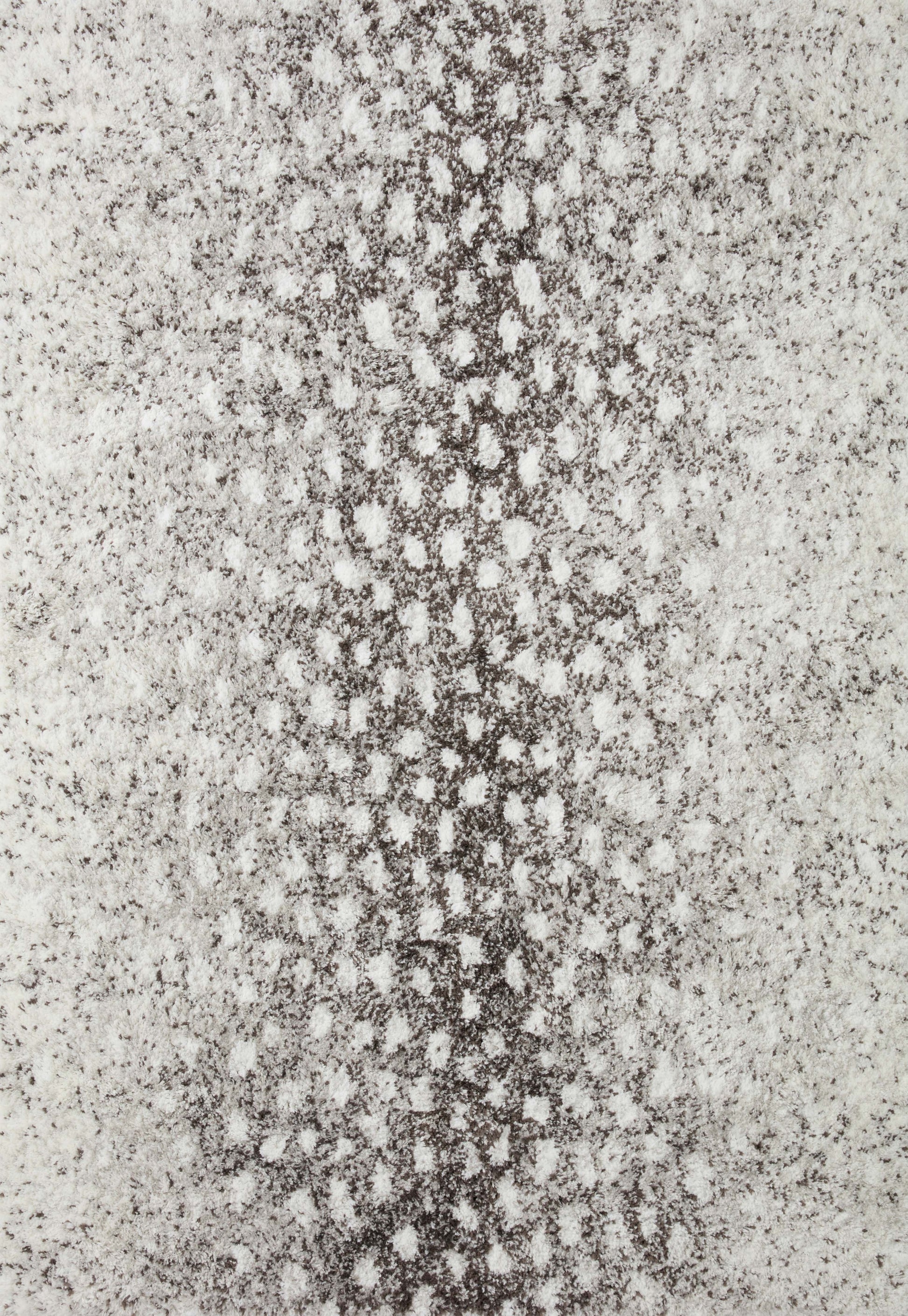 Loloi II Bliss Shag  Grey White Shag