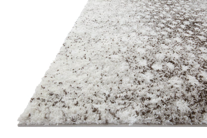 Loloi II Bliss Shag  Grey White Shag