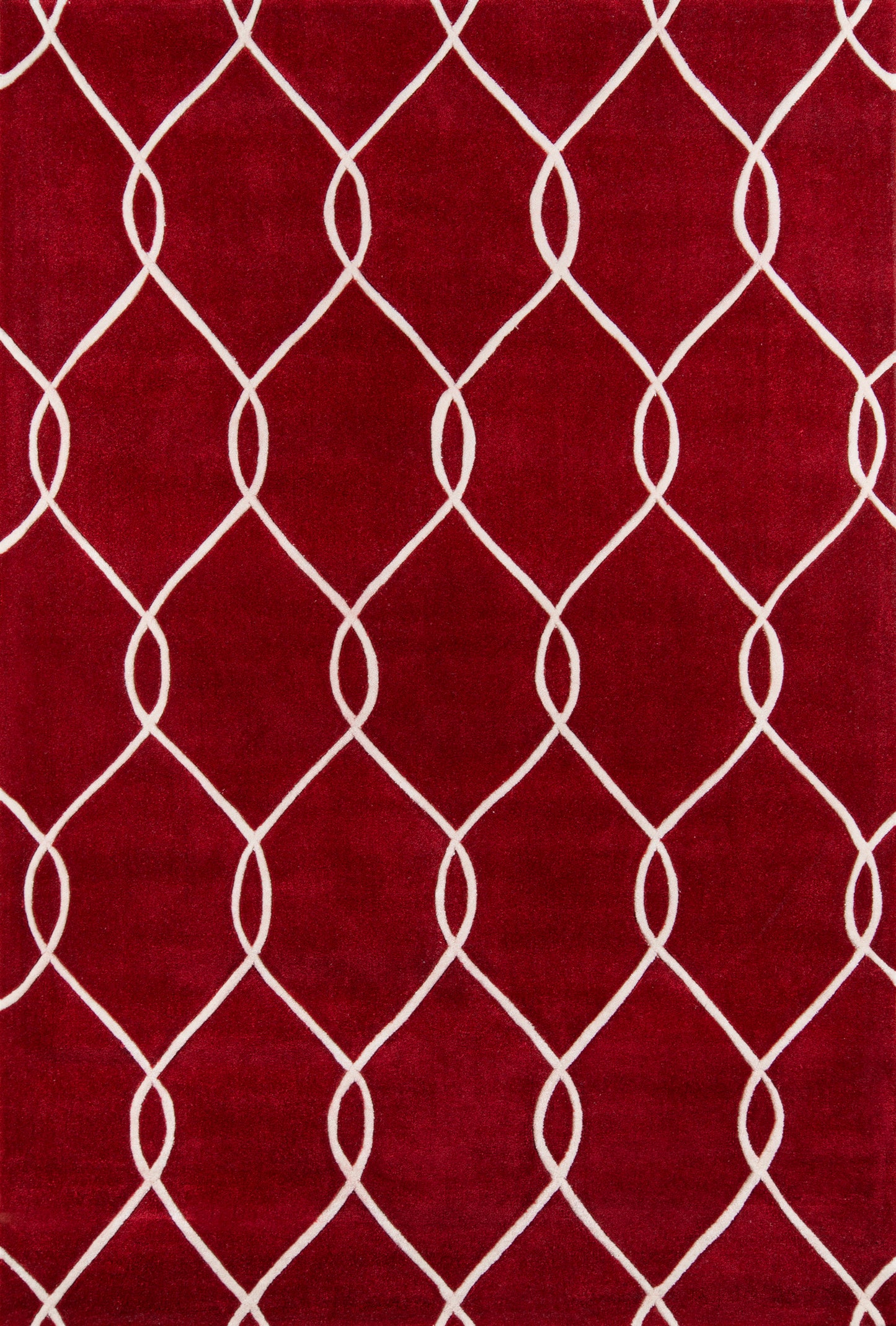 Momeni Bliss  Red  Contemporary