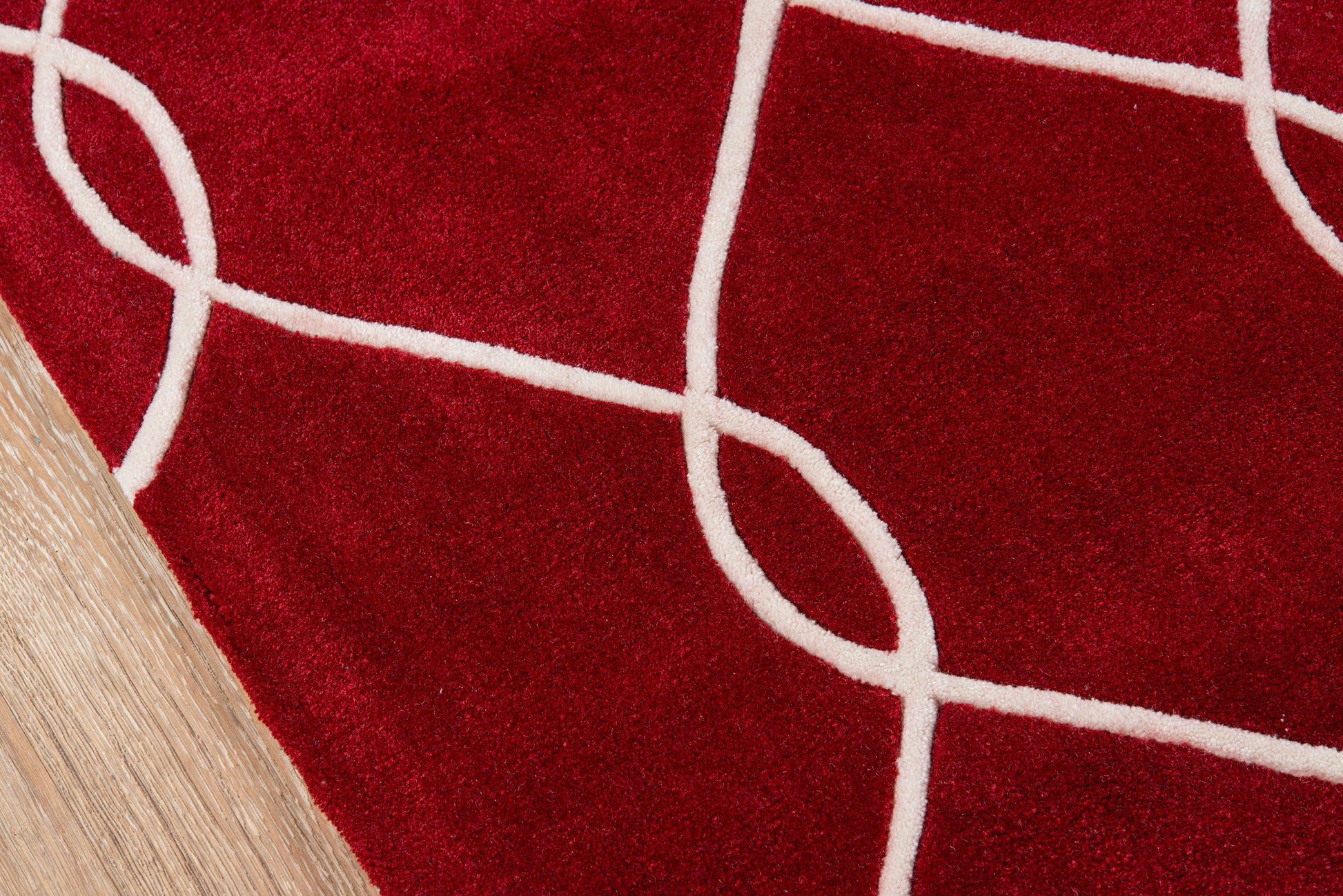 Momeni Bliss  Red  Contemporary