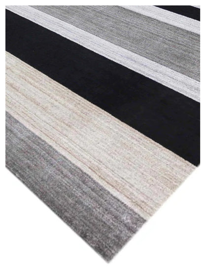 Limited BROOME BR-717 Charcoal Transitional Woven Rug