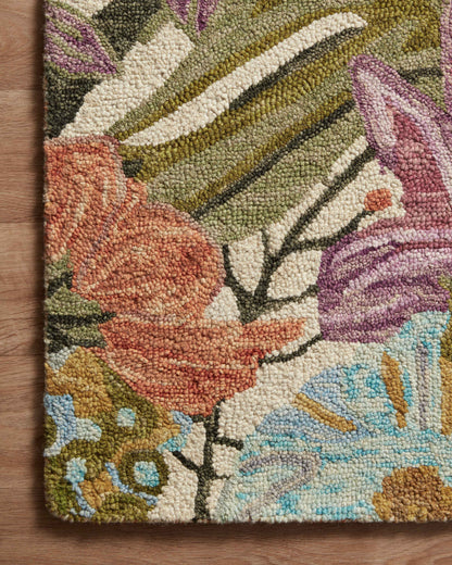 Loloi Belladonna  Ivory Multi Transitional