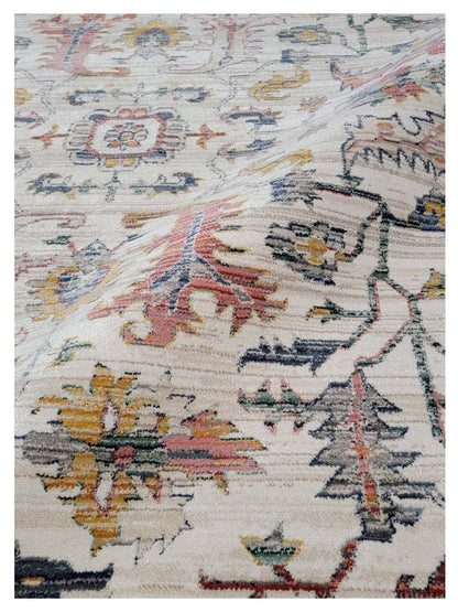 Artisan Bellisimo Ivory Red Traditional Machinemade Rug - Rugs - Artisan - Atlanta Designer Rugs