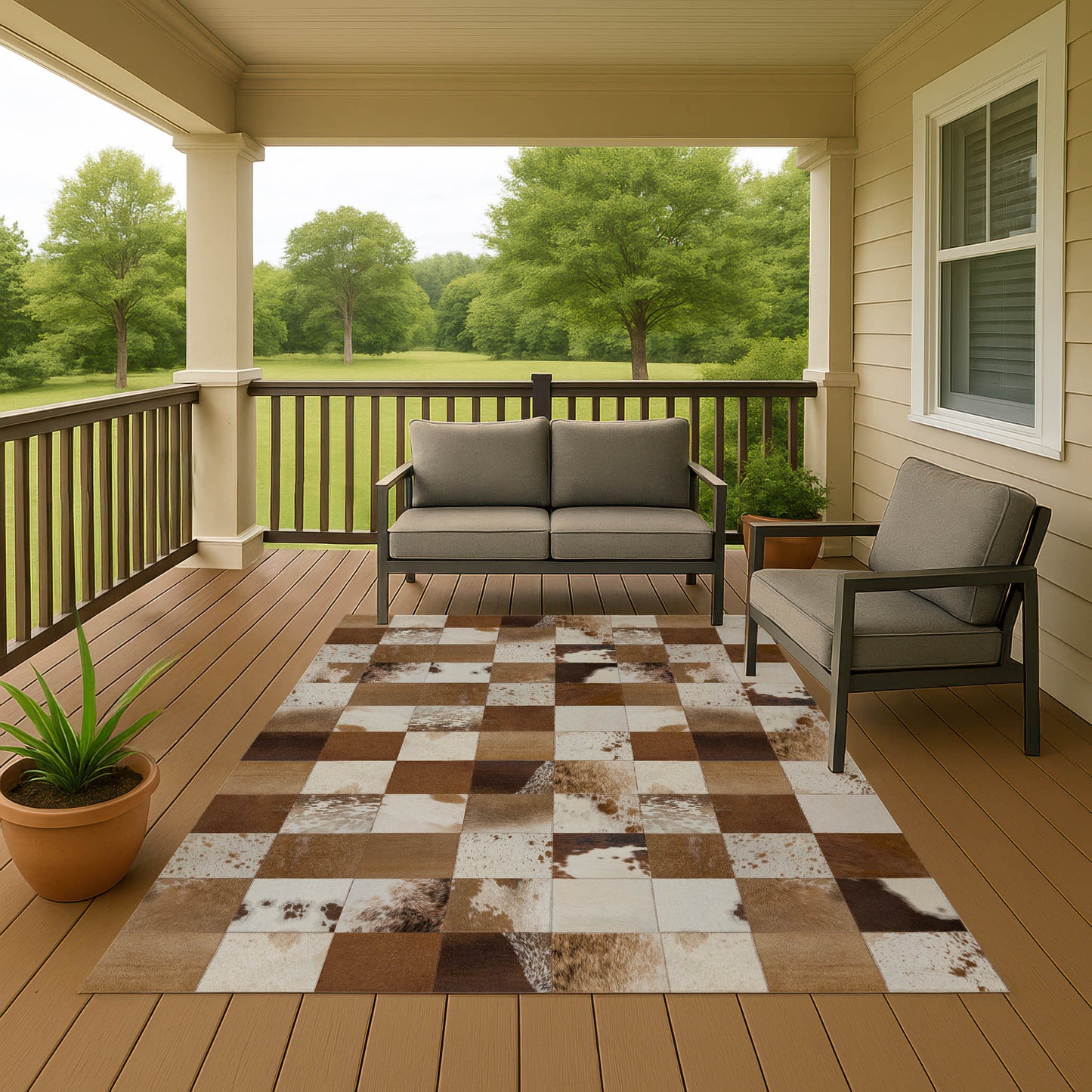 Dalyn Rugs Bozeman  Brown  Lodge