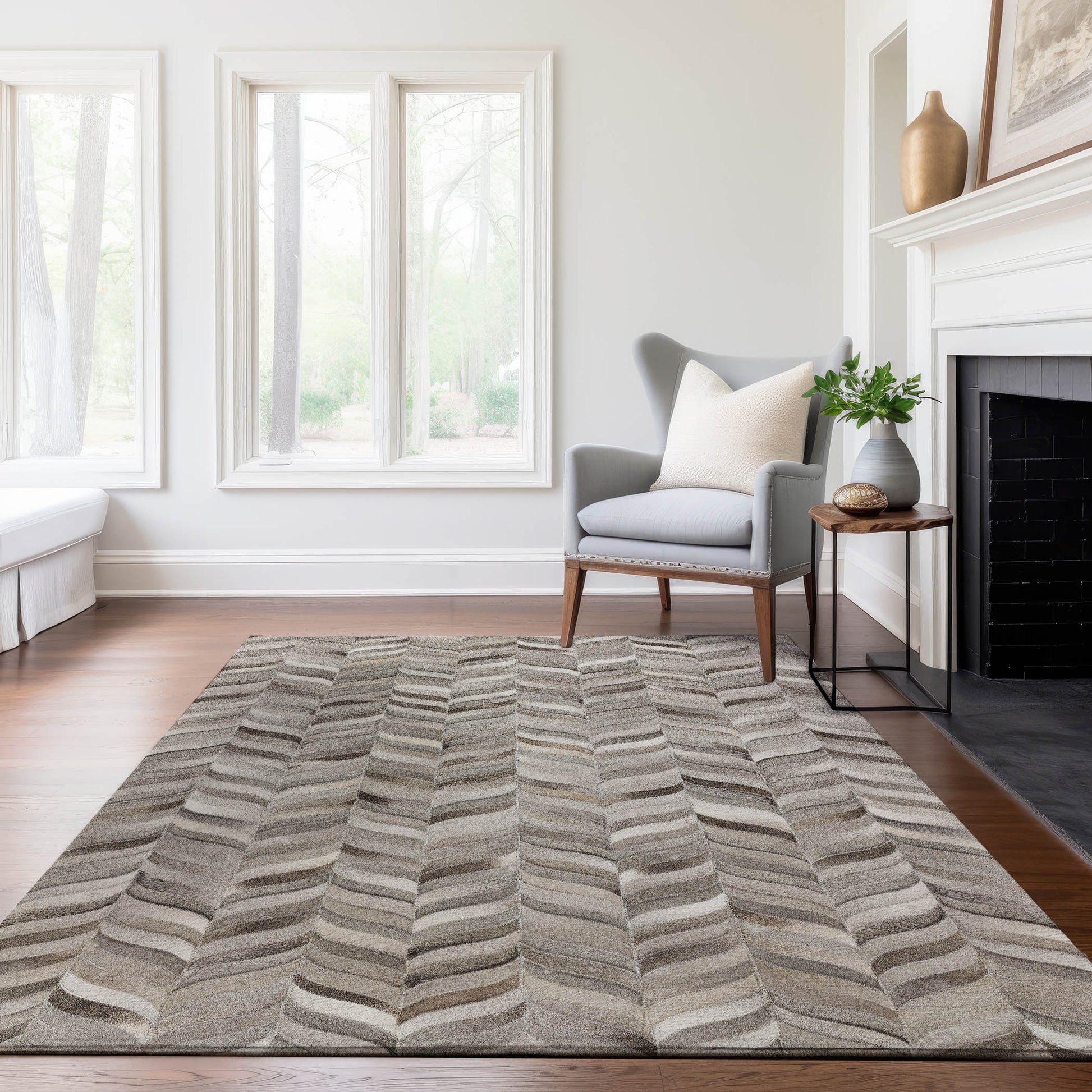 Dalyn Rugs Bozeman  Gray  Lodge