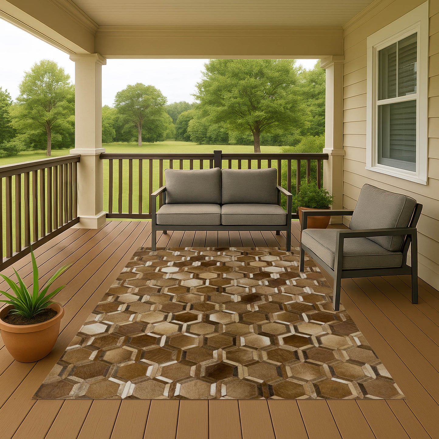 Dalyn Rugs Bozeman  Brown  Lodge