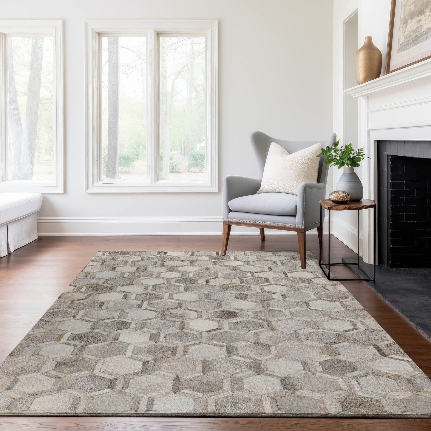 Dalyn Rugs Bozeman  Gray  Lodge