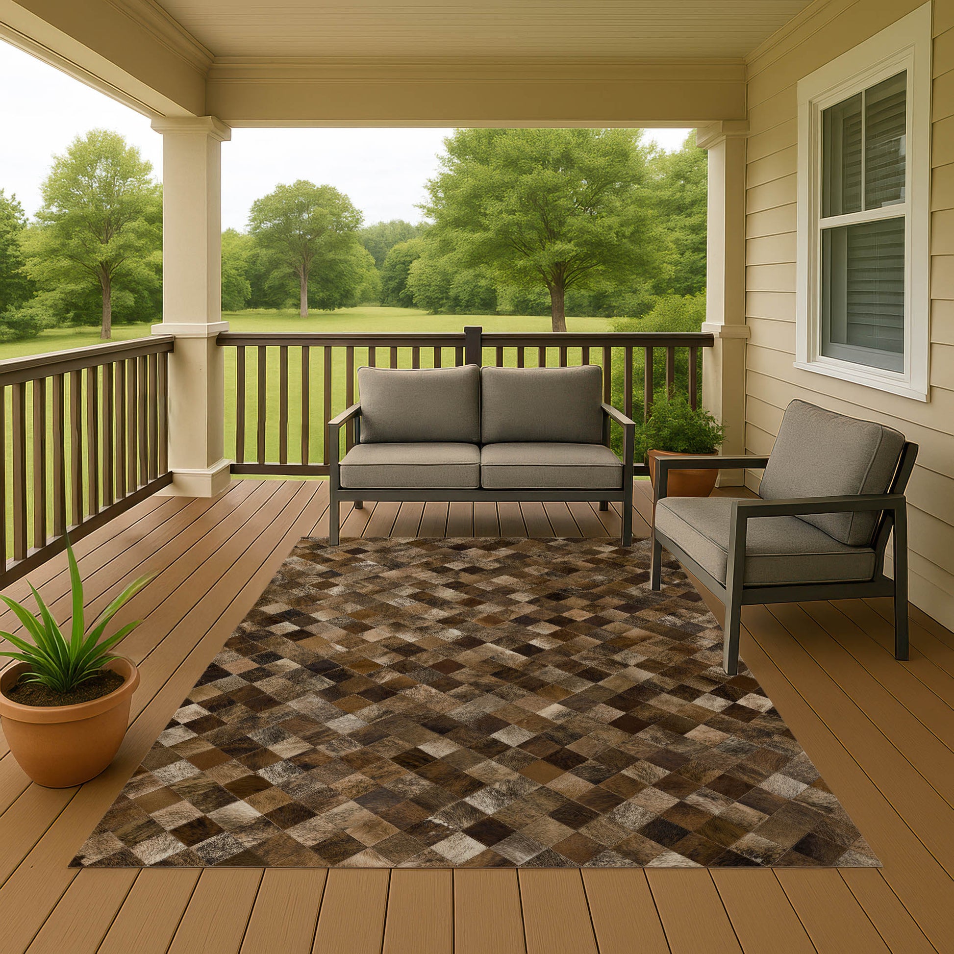 Dalyn Rugs Bozeman  Brown  Lodge