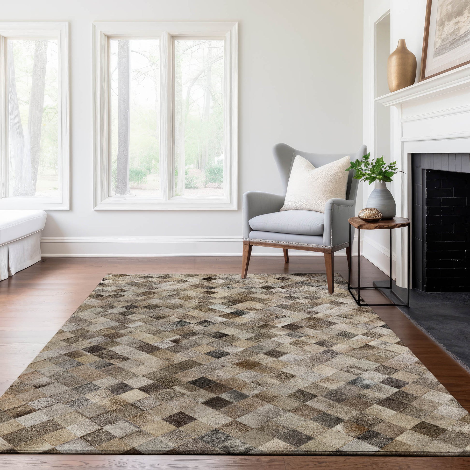 Dalyn Rugs Bozeman  Gray  Lodge