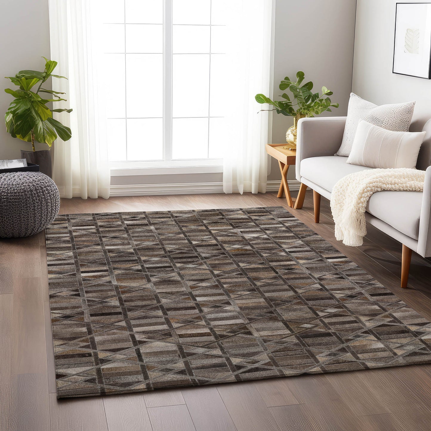 Dalyn Rugs Bozeman  Gray  Lodge