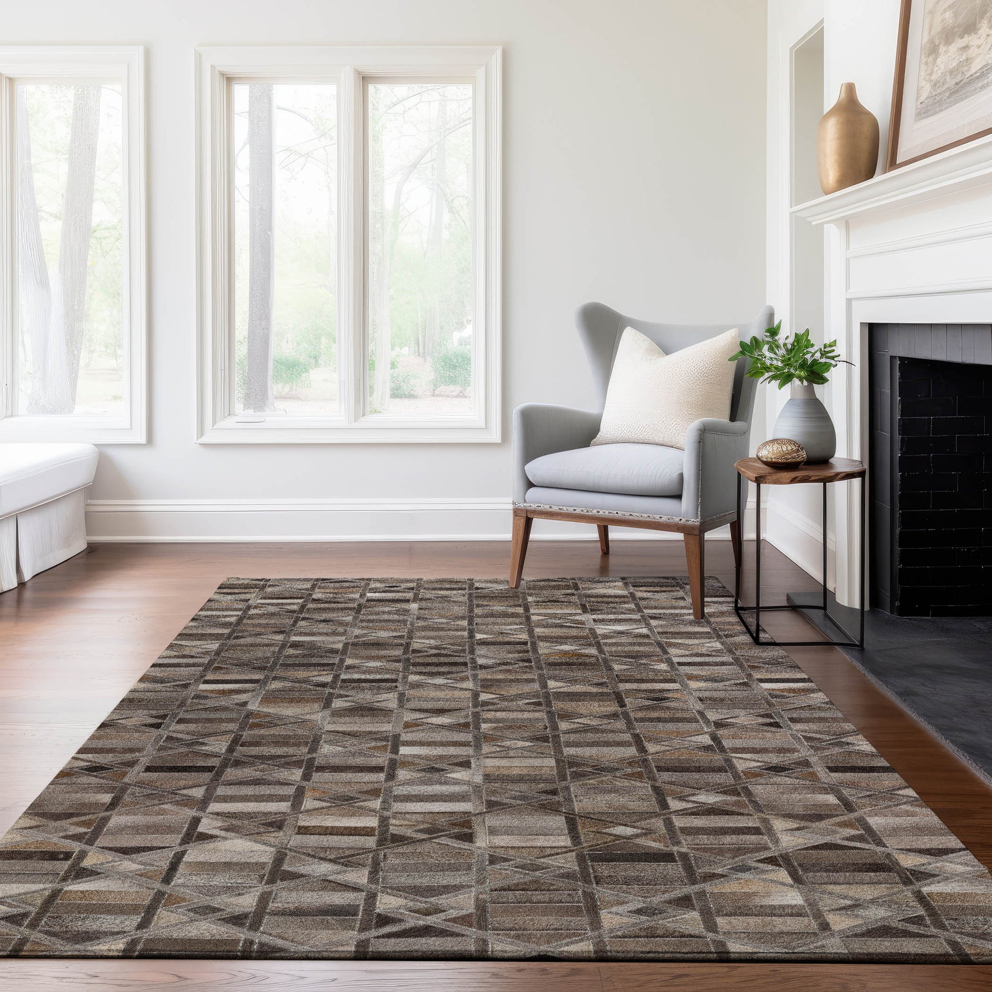 Dalyn Rugs Bozeman  Gray  Lodge