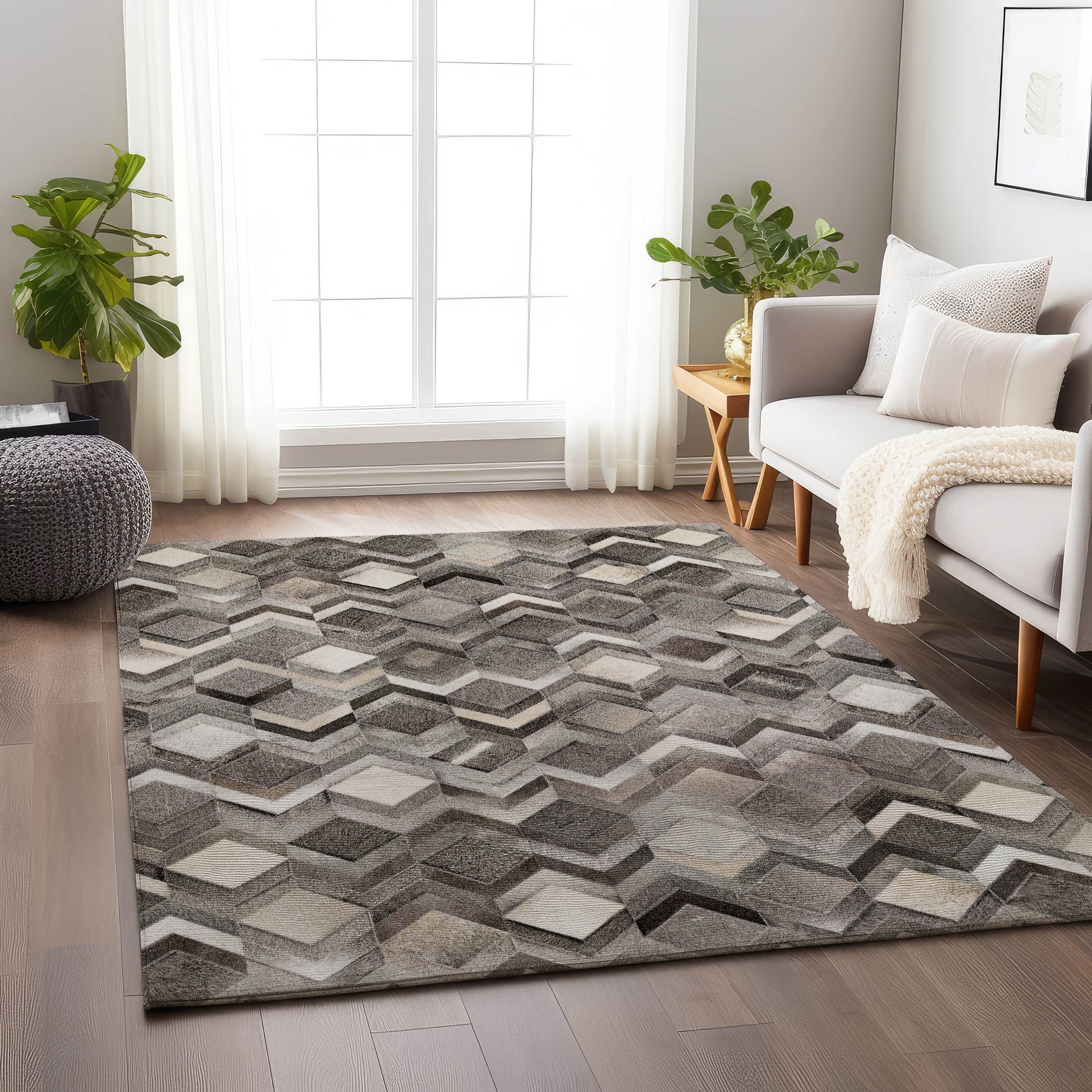 Dalyn Rugs Bozeman  Gray  Lodge