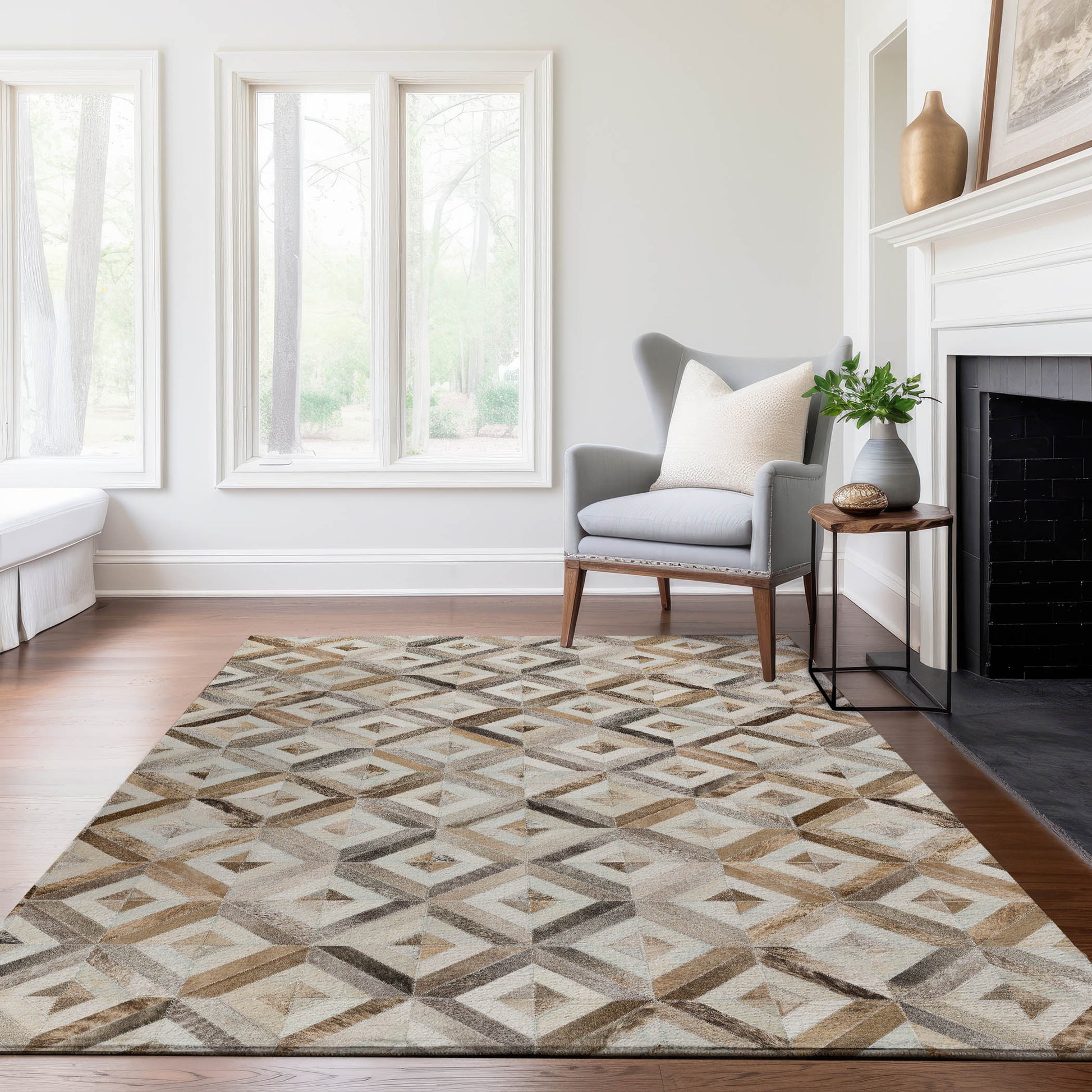 Dalyn Rugs Bozeman  Gray  Lodge