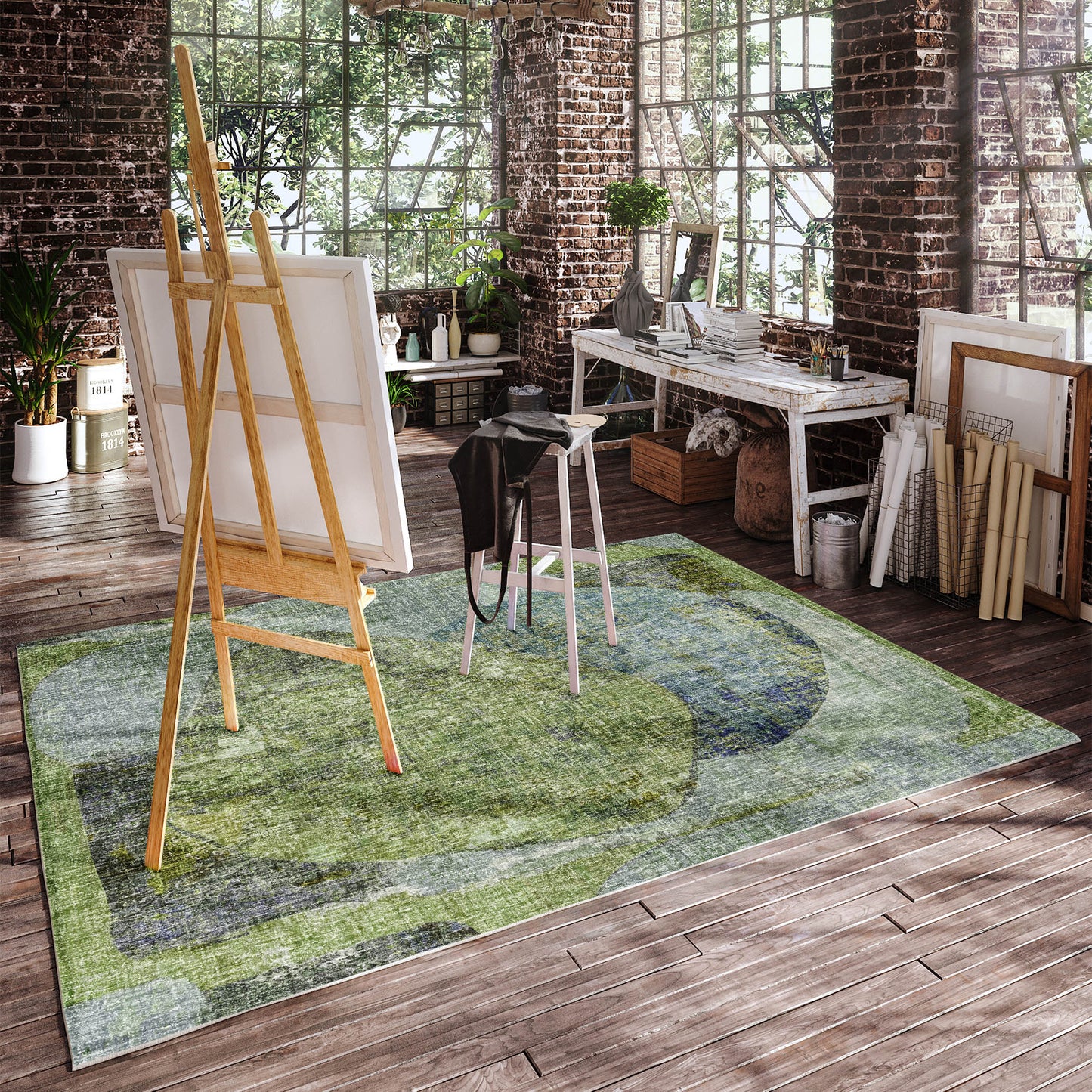 Dalyn Rugs Boca  Aloe  Casual