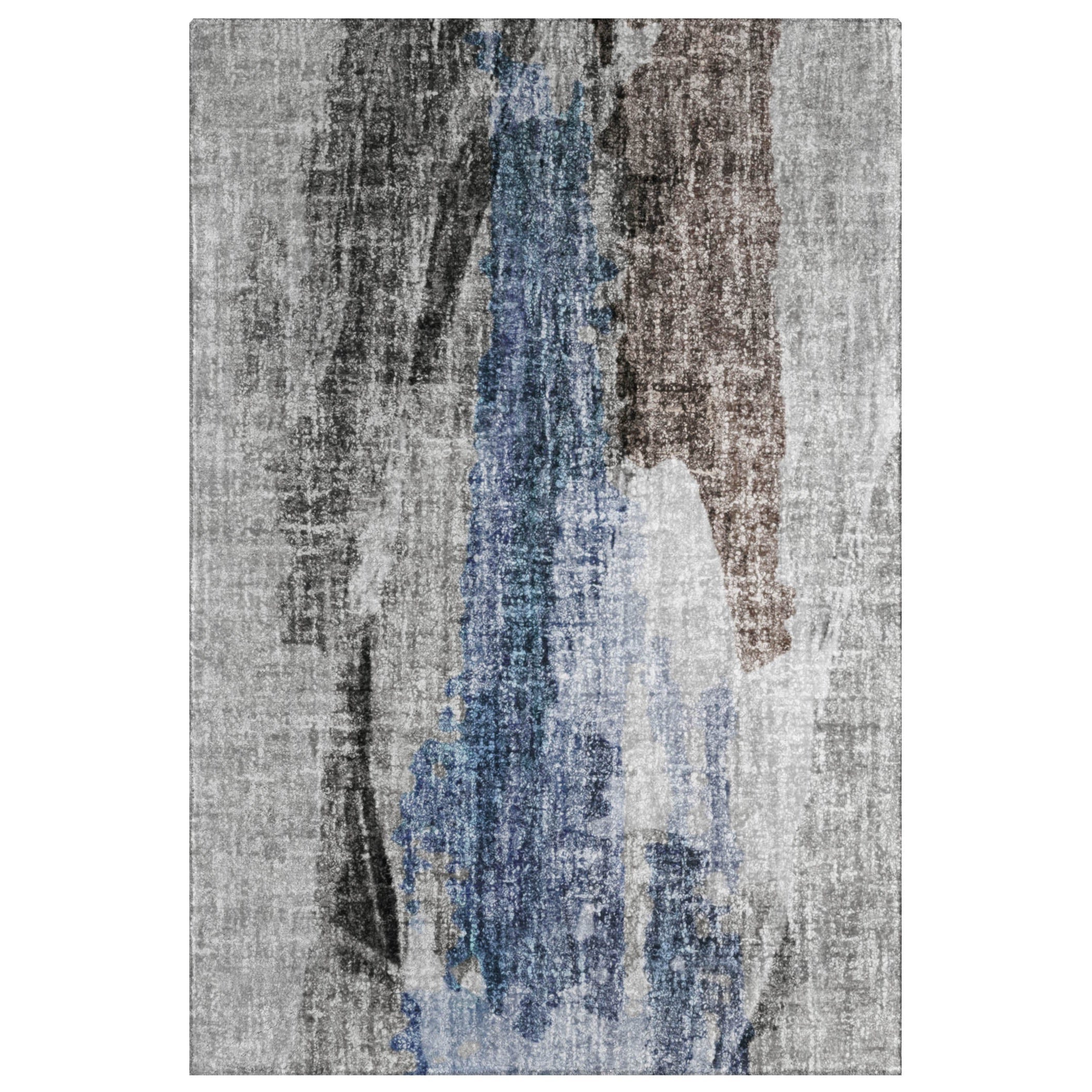 Dalyn Rugs Boca BO6 Pewter Casual Machine Made Rug – Atlanta Designer Rugs