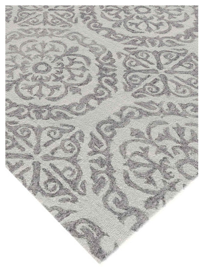 Limited BOWEN BO - 622 WHITE IVORY Transitional Tufted Rug - Rugs - Limited - Atlanta Designer Rugs