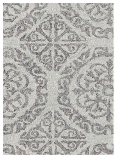 Limited BOWEN BO - 622 WHITE IVORY Transitional Tufted Rug - Rugs - Limited - Atlanta Designer Rugs