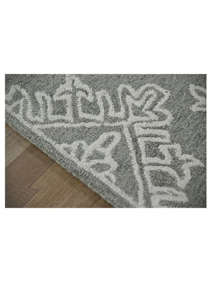 Limited BOWEN BO - 633 SHALE GRAY Transitional Tufted Rug - Rugs - Limited - Atlanta Designer Rugs