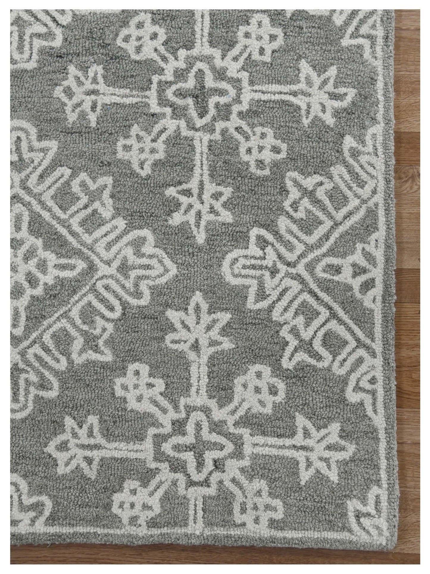 Limited BOWEN BO - 633 SHALE GRAY Transitional Tufted Rug - Rugs - Limited - Atlanta Designer Rugs