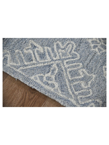 Limited BOWEN BO - 635 SKY BLUE Transitional Tufted Rug - Rugs - Limited - Atlanta Designer Rugs