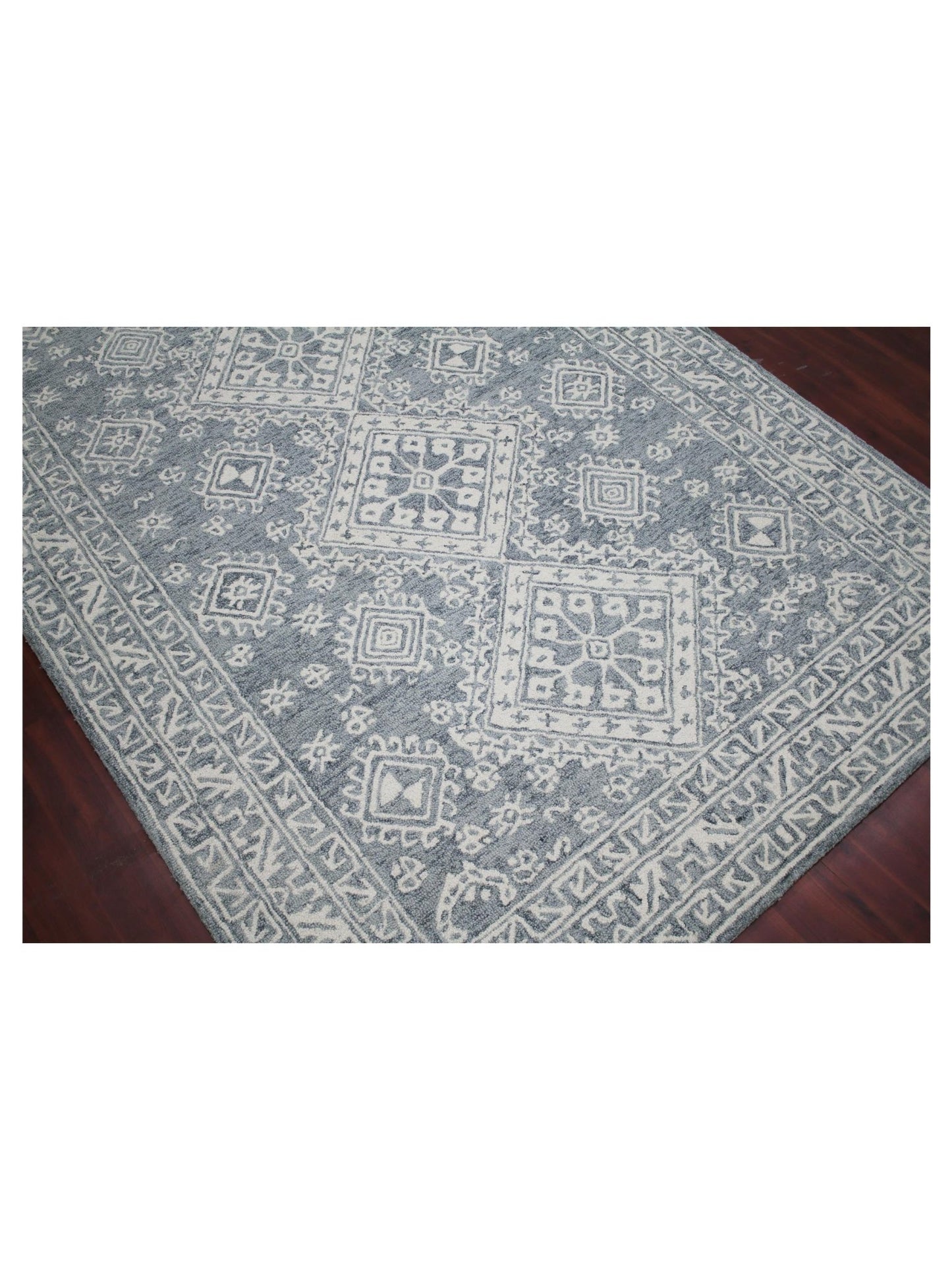 Limited BOWEN BO - 661 SLATE GRAY Traditional Tufted Rug - Rugs - Limited - Atlanta Designer Rugs