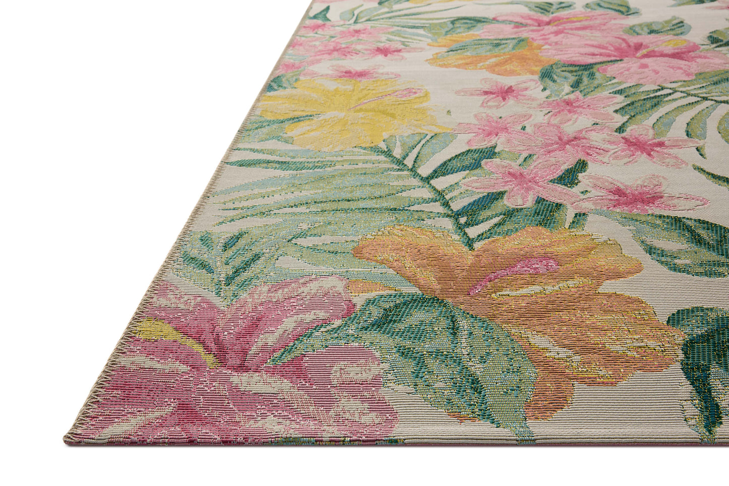 Loloi Botanical  Ivory Sunrise Indoor/Outdoor