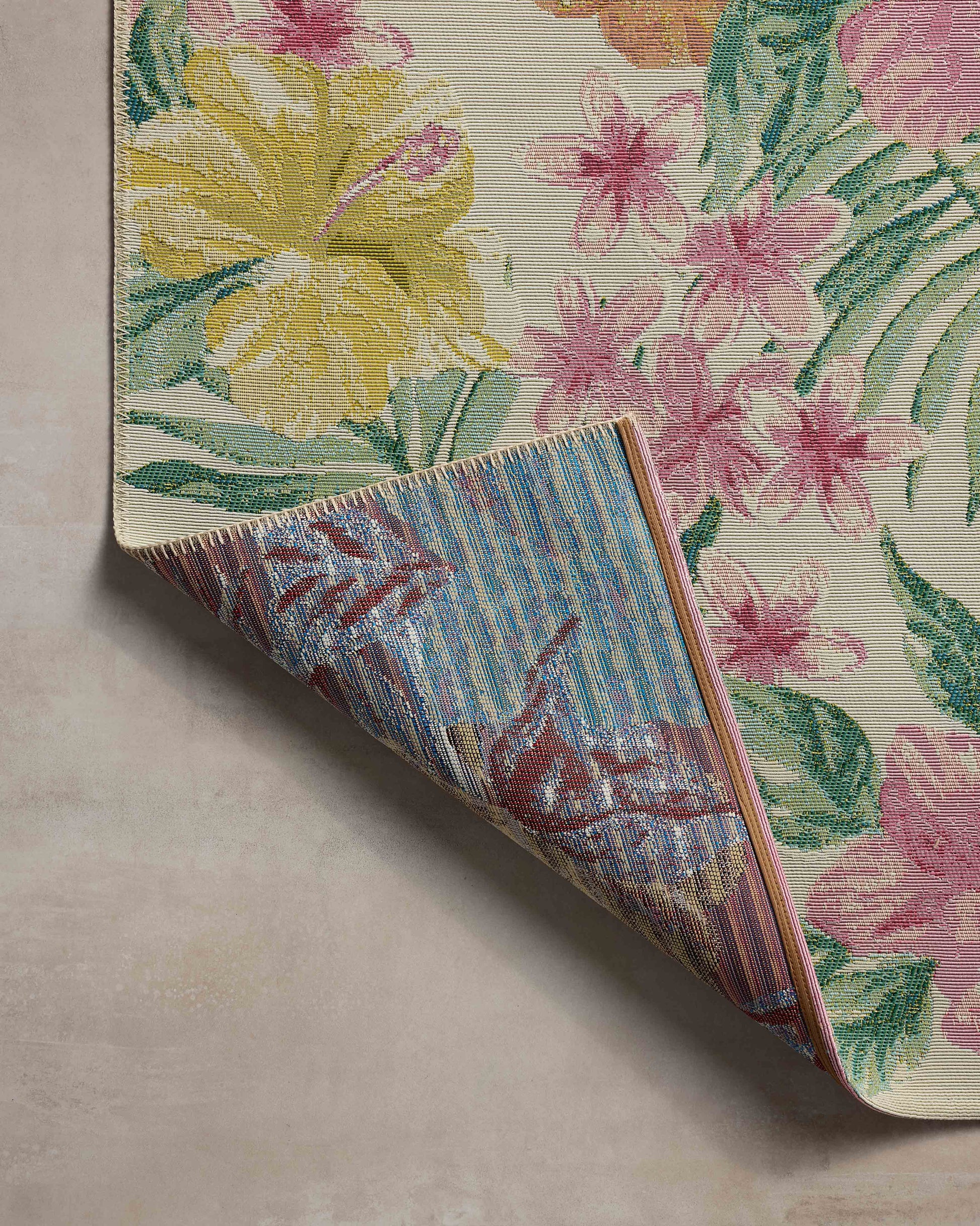 Loloi Botanical  Ivory Sunrise Indoor/Outdoor