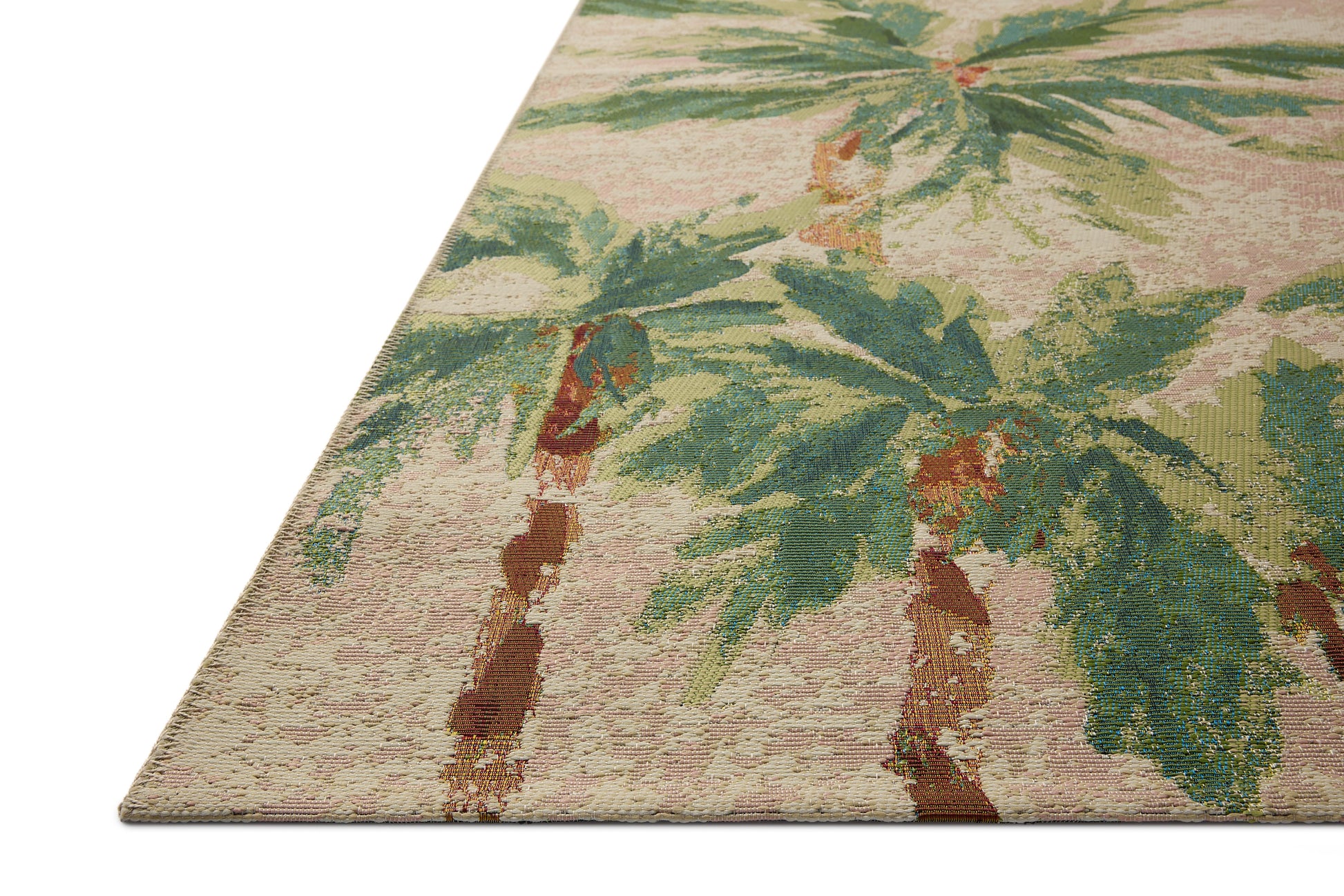 Loloi Botanical  Clay Green Indoor/Outdoor