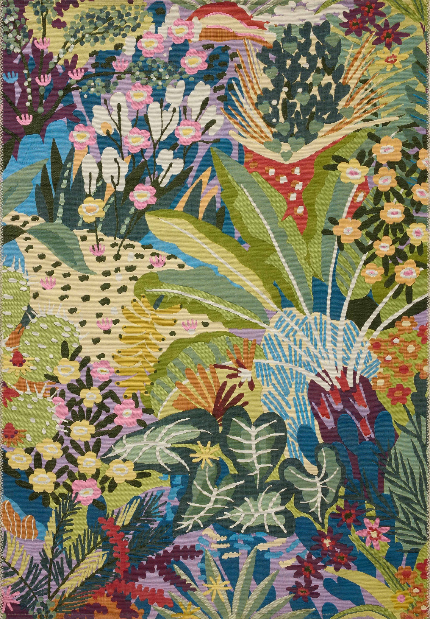 Loloi Botanical  Multi  Indoor/Outdoor