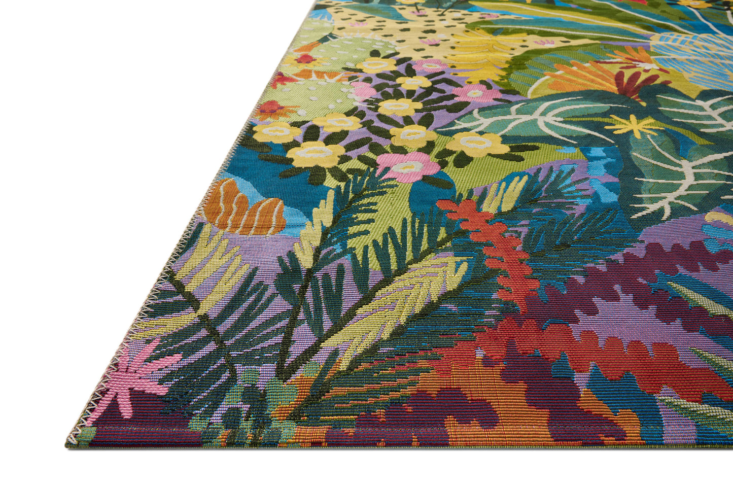 Loloi Botanical  Multi  Indoor/Outdoor