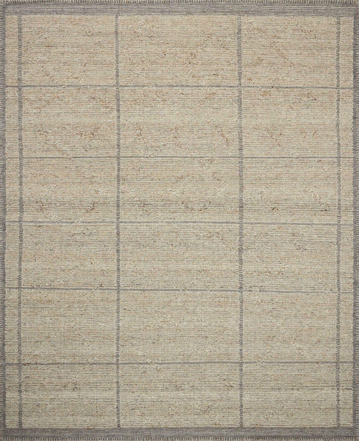 Amber Lewis x Loloi Bowie  Fog Grey Transitional