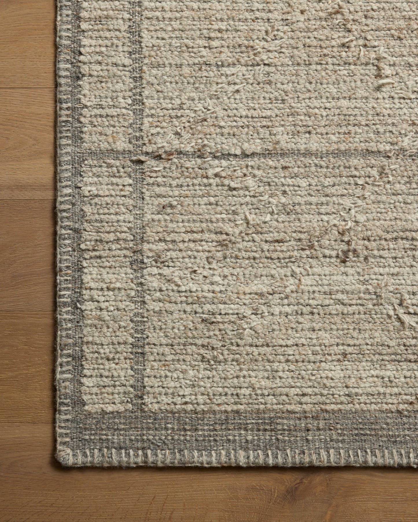 Amber Lewis x Loloi Bowie  Fog Grey Transitional