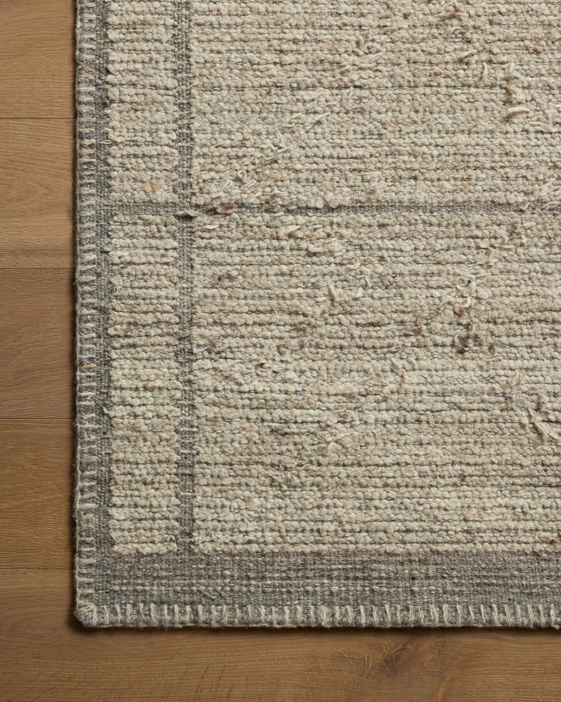 Amber Lewis x Loloi Bowie  Fog Grey Transitional