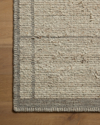 Amber Lewis x Loloi Bowie  Fog Grey Transitional